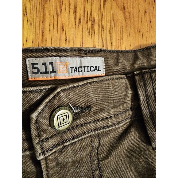 5.11 Tactical Jeans Mens 38X34 Brown Defender Flex Straight Pant - Picture 8 of 11